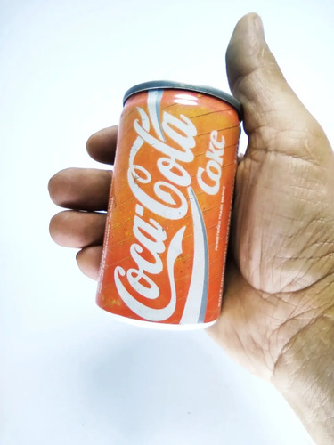 Lata Mini Coca-Cola De Colección, Años 90, Vacía