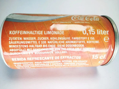 Lata Mini Coca-Cola De Colección, Años 90, Vacía - foto 9