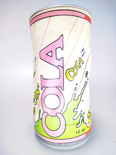 Lata De Kola Bailarina, De Colección, Años 90, No Funciona - foto 5