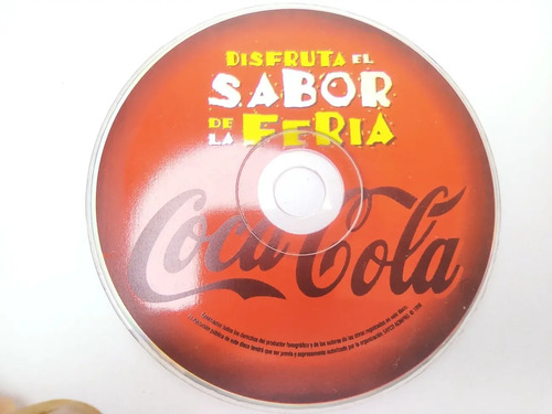CD De Colección Coca-Cola, Año 98, Sabor A Feria