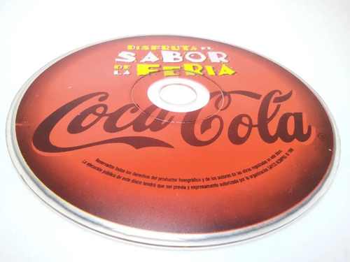 CD De Colección Coca-Cola, Año 98, Sabor A Feria - foto 2