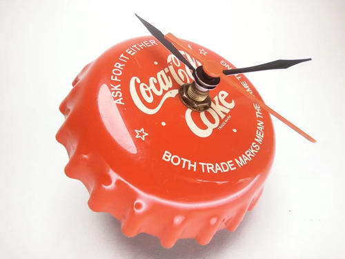 Reloj De Colección Coca-Cola, Tapa Coca-Cola, No Funciona Bien