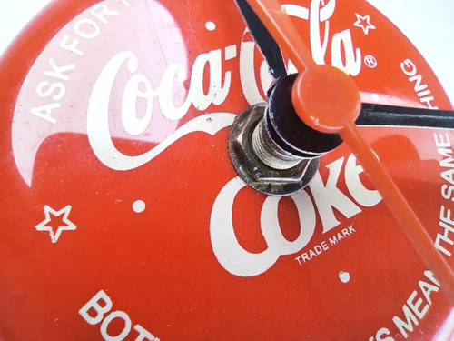 Reloj De Colección Coca-Cola, Tapa Coca-Cola, No Funciona Bien - foto 4