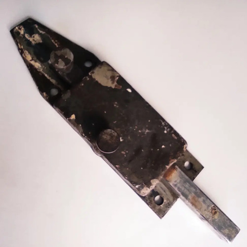 Cerrojo Y Chapa Antiguos, Sin Recibidor Ni Llave, Para Portones