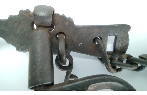 Freno Para Caballo Antiguo, En Hierro Forjado, Grabado En Bajorrelieve - foto 7