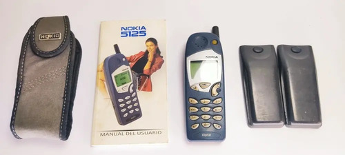 Celular Antiguo Nokia 5125, Con Accesorios, No Funciona, De Colección