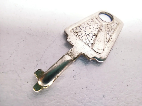 Llave Antigua Original, Cromada, Pequeña