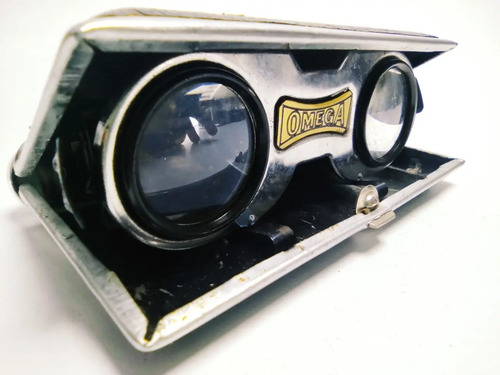 Binocular De Teatro Antiguo, De Bolsillo, Marca Omega