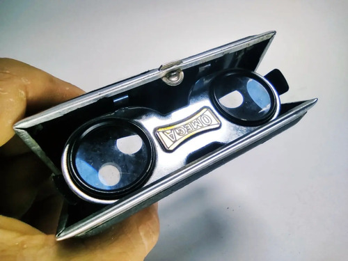 Binocular De Teatro Antiguo, De Bolsillo, Marca Omega - foto 3
