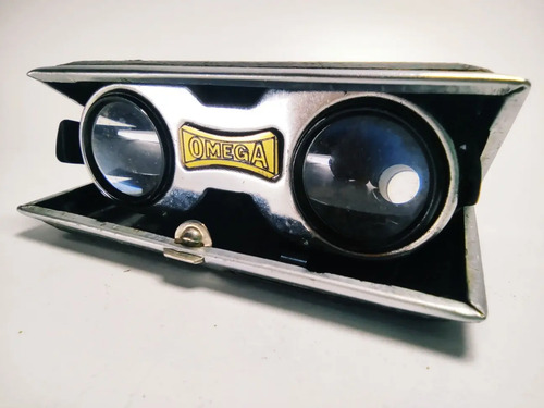 Binocular De Teatro Antiguo, De Bolsillo, Marca Omega - foto 8