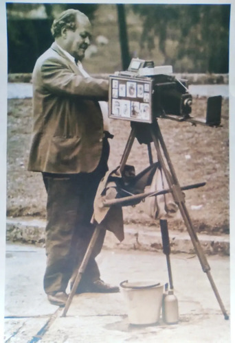 Fotografía Antigua “Agüita”, Copia, Retro, 30 × 20 cm