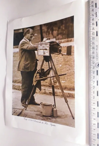 Fotografía Antigua “Agüita”, Copia, Retro, 30 × 20 cm - foto 2