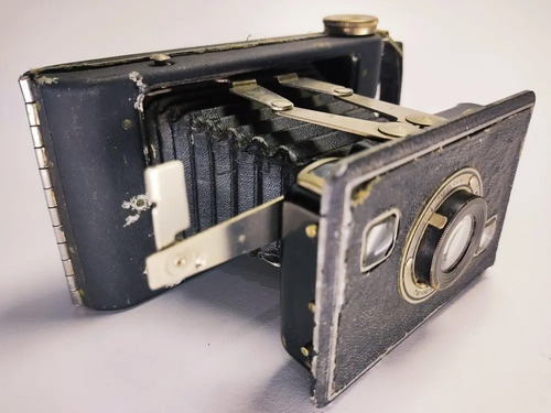 Cámara Fotográfica Antigua Kodak De Fuelle, Año 1934, Funciona