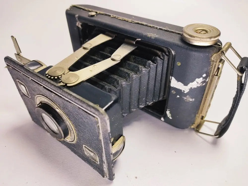 Cámara Fotográfica Antigua Kodak De Fuelle, Año 1934, Funciona - foto 2