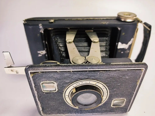 Cámara Fotográfica Antigua Kodak De Fuelle, Año 1934, Funciona - foto 4