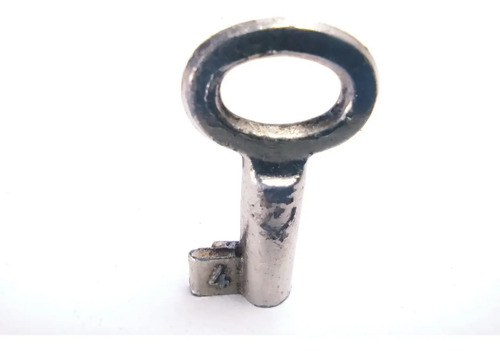 Llave Antigua Original N.º 4, Pequeña, Cromada, Ideal Para Dije - foto 2