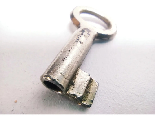 Llave Antigua Original N.º 4, Pequeña, Cromada, Ideal Para Dije - foto 4