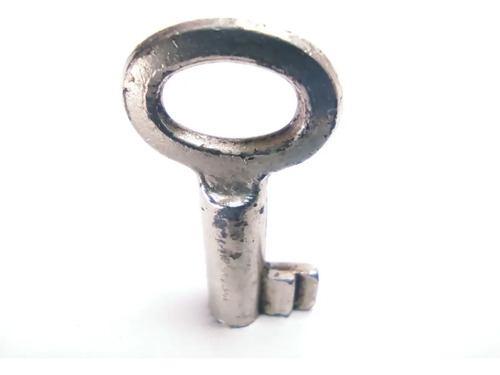Llave Antigua Original N.º 4, Pequeña, Cromada, Ideal Para Dije - foto 6