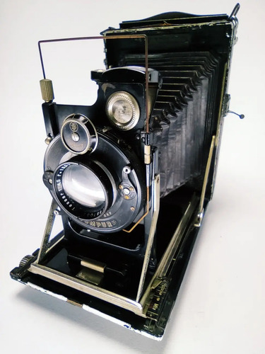 Cámara Fotográfica Antigua De Fuelle COMPUR, Kamera-Werkstätten, Dresden