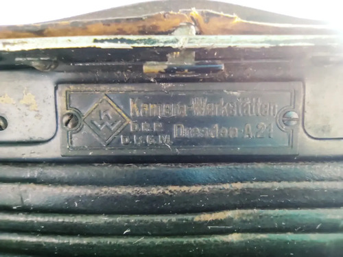Cámara Fotográfica Antigua De Fuelle COMPUR, Kamera-Werkstätten, Dresden - foto 6