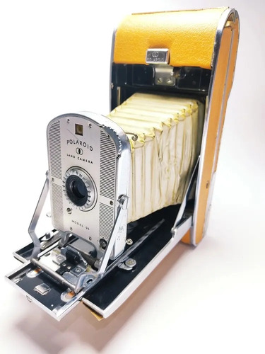 Polaroid Land Model 95, Cámara Fotográfica Antigua De Fuelle - foto 3