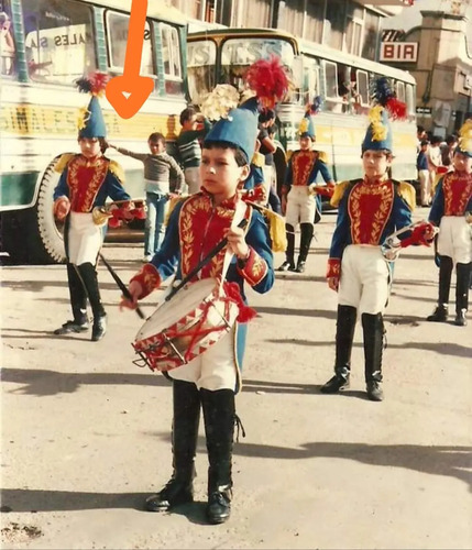 Corneta Musical Antigua, Banda Marcial, En Bronce, Años 70 - foto 2