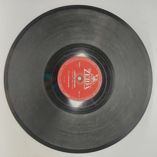 LP Vinilo Antiguo, 78 RPM, Para Gramófono O Vitrola, Ref. 3