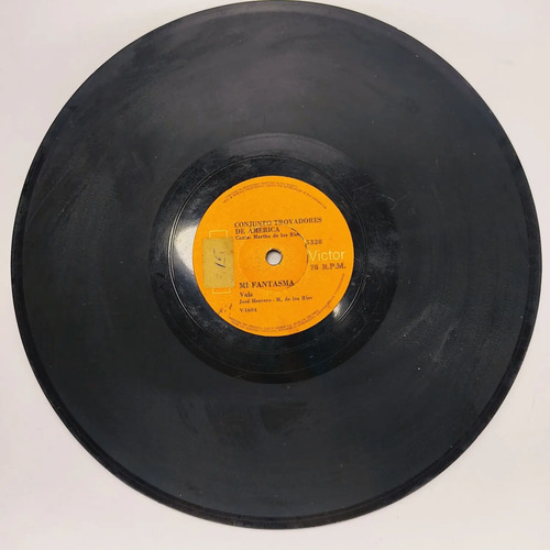 LP Vinilo Antiguo, 78 RPM, Para Gramófono O Vitrola, Ref. 7 - foto 5