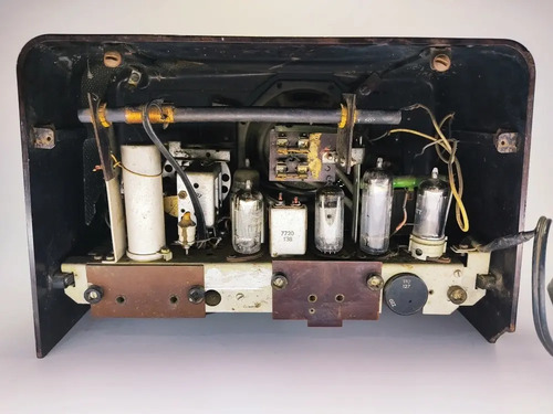 Radio Philips Antiguo De Tubos, Funciona - foto 10