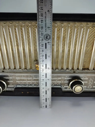 Radio Philips Antiguo De Tubos, Funciona - foto 7