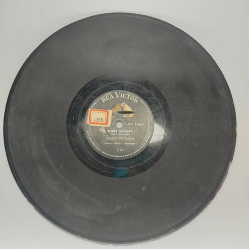 LP Vinilo Antiguo, 78 RPM, Para Gramófono O Vitrola, Ref. 1 - foto 9