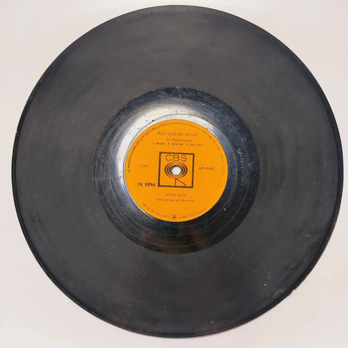 LP Vinilo Antiguo, 78 RPM, Para Gramófono O Vitrola, Ref. 9 - foto 9