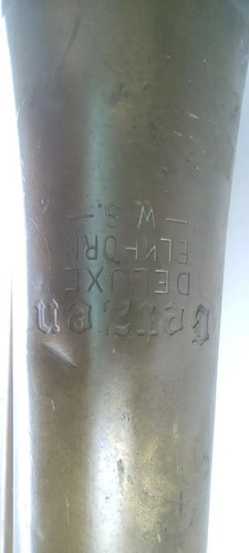 Trombón Antiguo Getzen Deluxe Elkhorn Wis 47cm Y 12cm Diámet - foto 2