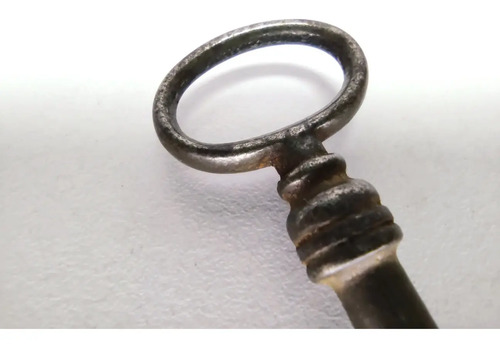 Llave Antigua Original En Hierro, Anillada, Llave San Pedro - foto 5