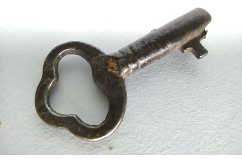 Llave Original Antigua En Hierro, Pequeña - foto 2