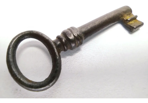 Llave Antigua Original, En Hierro Forjado