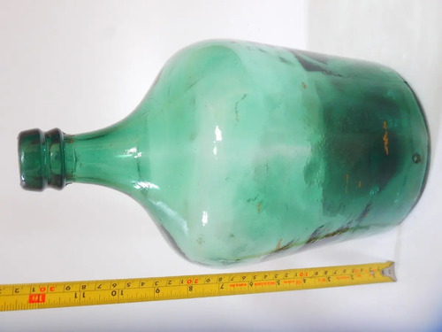 Damajuana Antigua, Botellón De Vino, Perforado Para Lámpara, 4,7 L - foto 8